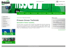 Tablet Screenshot of frissen-groentechniek.nl